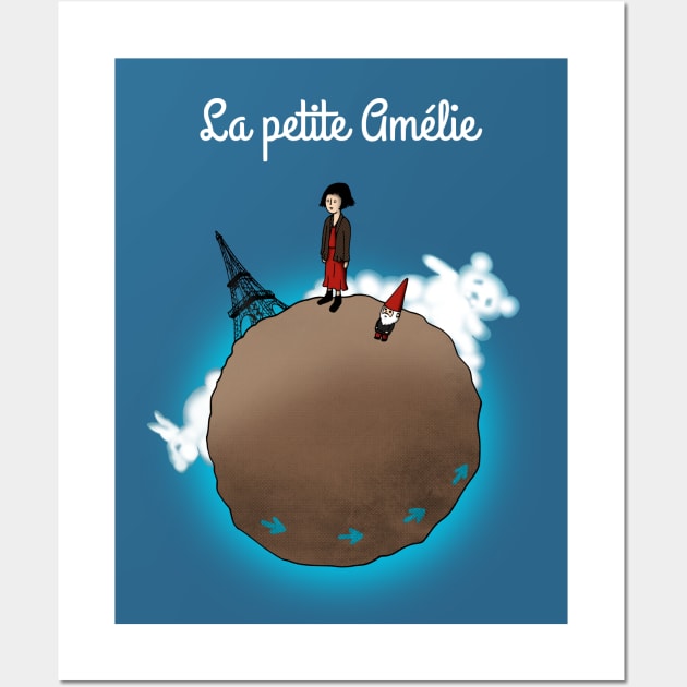 La petite Amélie Wall Art by rakelittle